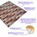 Декоративна 3D панель 700х770х3мм Коричнева цегла піщаник (340) SW-00000531 SW-00000531 фото 2