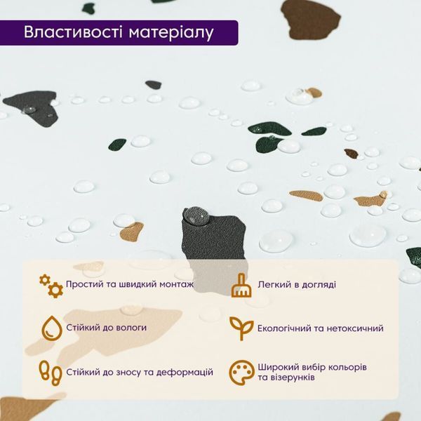 Самоклеюча LVT плитка 600х600х1.5мм (D) SW-00001592 SW-00001592 фото